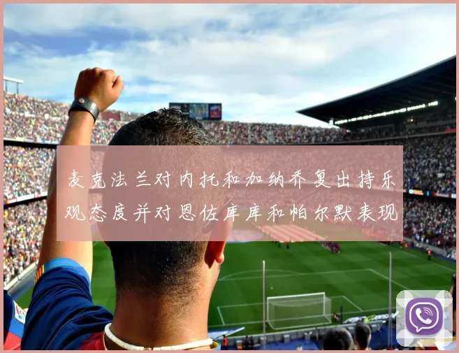 麦克法兰对内托和加纳乔复出持乐观态度并对恩佐库库和帕尔默表现表示满意